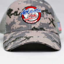Load image into Gallery viewer, Digital Camo - C & Grey Air-Mesh Semi-Pro Trucker