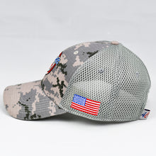 Load image into Gallery viewer, Digital Camo - C & Grey Air-Mesh Semi-Pro Trucker