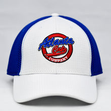 Load image into Gallery viewer, White Ripstop & Royal Blue Air-Mesh Semi-Pro Trucker