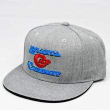 Load image into Gallery viewer, Grey Brushed-Cotton Flat-Bill