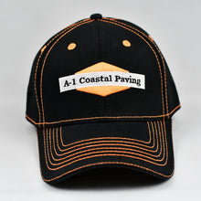 Load image into Gallery viewer, Black Cotton Twill w/ Orange Trims Semi-Pro