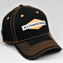 Load image into Gallery viewer, Black Cotton Twill w/ Orange Trims Semi-Pro