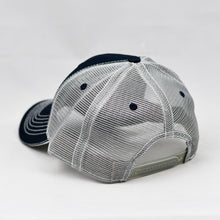 Load image into Gallery viewer, Navy & Grey Semi-Pro Snap-Back Trucker