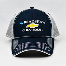 Load image into Gallery viewer, Navy & Grey Semi-Pro Snap-Back Trucker