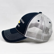Load image into Gallery viewer, Navy & Grey Semi-Pro Snap-Back Trucker