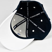 Load image into Gallery viewer, Navy & Grey Semi-Pro Snap-Back Trucker