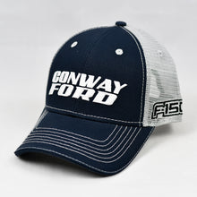 Load image into Gallery viewer, Navy & Grey Semi-Pro Trucker