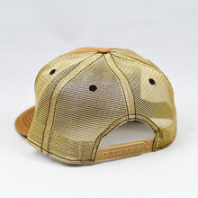 Load image into Gallery viewer, Carhartt & Khaki Slight-Curve Flat-Bill Snap-Back Trucker