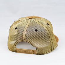 Load image into Gallery viewer, Carhartt & Khaki Slight-Curve Flat-Bill Snap-Back Trucker