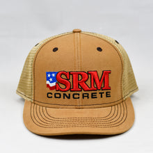 Load image into Gallery viewer, Carhartt & Khaki Slight-Curve Flat-Bill Snap-Back Trucker