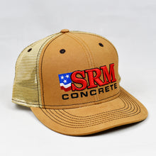 Load image into Gallery viewer, Carhartt & Khaki Slight-Curve Flat-Bill Snap-Back Trucker