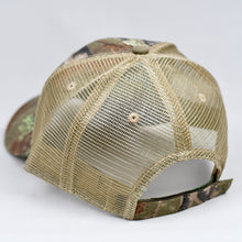 Load image into Gallery viewer, Real Tree & Khaki Semi-Pro Snap-Back Trucker