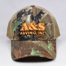 Load image into Gallery viewer, Real Tree & Khaki Semi-Pro Snap-Back Trucker