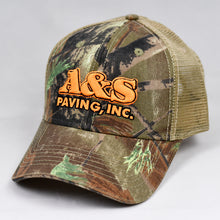 Load image into Gallery viewer, Real Tree & Khaki Semi-Pro Snap-Back Trucker