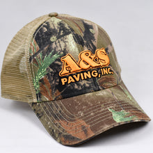 Load image into Gallery viewer, Real Tree & Khaki Semi-Pro Snap-Back Trucker