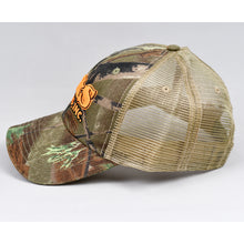 Load image into Gallery viewer, Real Tree & Khaki Semi-Pro Snap-Back Trucker