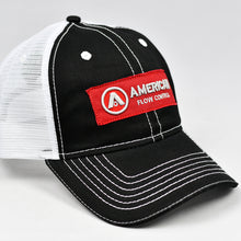 Load image into Gallery viewer, Black Chino Twill & White Trucker Dad-Cap
