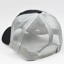 Load image into Gallery viewer, Charcoal & Grey Semi-Pro Snap-Back Trucker