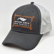 Load image into Gallery viewer, Charcoal & Grey Semi-Pro Snap-Back Trucker