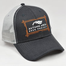 Load image into Gallery viewer, Charcoal & Grey Semi-Pro Snap-Back Trucker