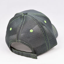 Load image into Gallery viewer, Charcoal Ripstop & Charcoal Semi-Pro Air-Mesh Trucker Cap