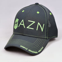 Load image into Gallery viewer, Charcoal Ripstop & Charcoal Semi-Pro Air-Mesh Trucker Cap