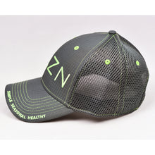 Load image into Gallery viewer, Charcoal Ripstop & Charcoal Semi-Pro Air-Mesh Trucker Cap
