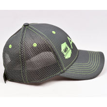 Load image into Gallery viewer, Charcoal Ripstop & Charcoal Semi-Pro Air-Mesh Trucker Cap