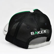 Load image into Gallery viewer, Light Grey Canvas & Black Air-Mesh Semi-Pro Trucker