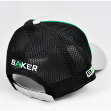 Load image into Gallery viewer, Light Grey Canvas & Black Air-Mesh Semi-Pro Trucker