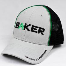 Load image into Gallery viewer, Light Grey Canvas & Black Air-Mesh Semi-Pro Trucker