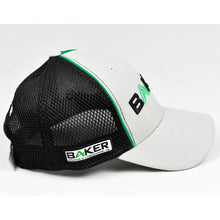 Load image into Gallery viewer, Light Grey Canvas & Black Air-Mesh Semi-Pro Trucker