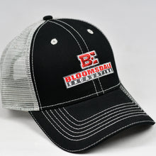 Load image into Gallery viewer, Black & Grey Semi-Pro Trucker