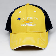 Load image into Gallery viewer, Yellow & Navy Semi-Pro Snap-Back Trucker
