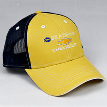 Load image into Gallery viewer, Yellow & Navy Semi-Pro Snap-Back Trucker