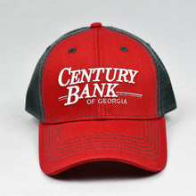 Load image into Gallery viewer, Red & Charcoal Trucker Snap-Back