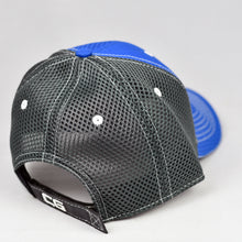 Load image into Gallery viewer, Royal Blue Rip-Stop & Charcoal Air-Mesh Semi-Pro Trucker