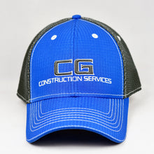 Load image into Gallery viewer, Royal Blue Rip-Stop & Charcoal Air-Mesh Semi-Pro Trucker