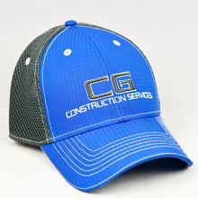 Load image into Gallery viewer, Royal Blue Rip-Stop & Charcoal Air-Mesh Semi-Pro Trucker