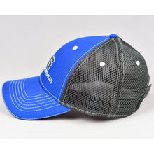 Load image into Gallery viewer, Royal Blue Rip-Stop & Charcoal Air-Mesh Semi-Pro Trucker