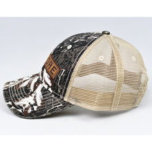 Load image into Gallery viewer, Mossy Oak Camo & Khaki Semi-Pro Trucker