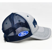 Load image into Gallery viewer, Heather Grey & Navy Semi-Pro Trucker