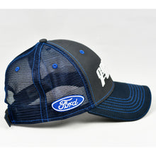 Load image into Gallery viewer, Charcoal & Navy w/ Blue Trims Semi-Pro Trucker