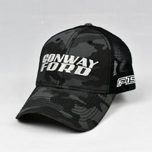 Load image into Gallery viewer, Midnight Black Camo Semi-Pro Trucker