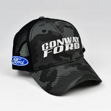 Load image into Gallery viewer, Midnight Black Camo Semi-Pro Trucker