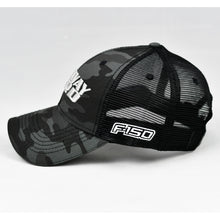 Load image into Gallery viewer, Midnight Black Camo Semi-Pro Trucker