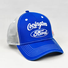 Load image into Gallery viewer, Royal Blue Rip-Stop & Grey Semi-Pro Snap-Back Trucker