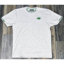 Load image into Gallery viewer, Grey - Short Sleeve T-Shirt w/ Small Embroidered Left Chest Logo