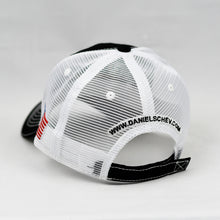 Load image into Gallery viewer, Black & White Semi-Pro Trucker