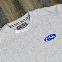 Load image into Gallery viewer, Grey - Short Sleeve T-Shirt w/ Small Screen Printed Left Chest Logo